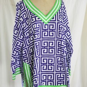 Gretchen Scott Women's XXXL Cotton Tunic (NWT)